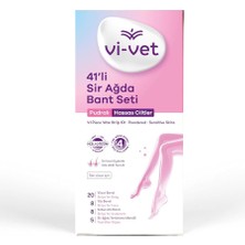 Delixa Vi-Vet Sir Ağda Bant Seti Pudralı (Yeni), 41 Adet