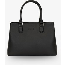 Morise Siena Hakiki Deri Kadın El Çantası – Siyah