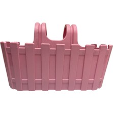 Kapital Plastik Saksı Balkon Asklığı 30 cm