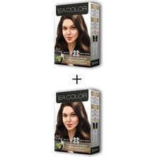 Akıllı Durak 2x2 Tüp Krem Saç Boyası Seti Koyu Kumral No:6.0 (491)