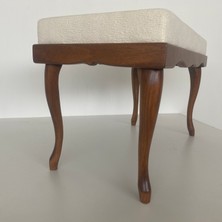 Marangozgiller Ceviz Rengi Birinci Sınıf Masif Ağaçtan Lükens Ayaklı Victorian Tarz Premium Bench