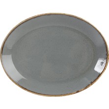 Delixa 04ALM002442 Kayık Tabak, Porselen