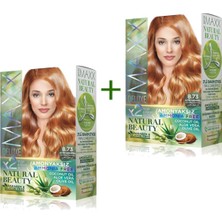 Akıllı Durak 2 Paket Natural Beauty Amonyaksız Saç Boyası 8.73 Altın Karamel (491)