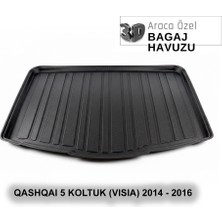 Elorcar Nıssan Qashqaı 5 Seats (Vısıa)  2014 - 2016 3D Bagaj Havuzu