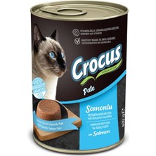 Delixa Crocus Yetişkin Kedi Somonlu Pate Yaş Mama 400G