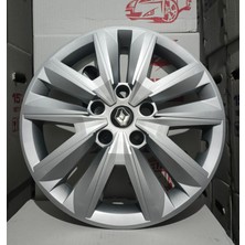 Yk Renault Megane 4 / Fluence Uyumlu 16 Inç Jant Kapağı 4'lü Takım Amblem Hediyeli