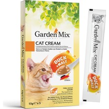 Delixa Mix Kedi Kremasi Ördek+Malt 15GR*5