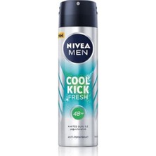 Delixa Men Cool Kick Fresh Sprey Deodorant 150 ml 1 Paket (1 x 150 Ml)
