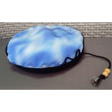 Delixa 45CM Kedi Köpek Yatağı Elyaf Yataklı Siyah