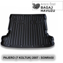 Elorcar Mıtsubıshı Pajero (7 Koltuk) 2007 - Sonrası 3D Bagaj Havuzu