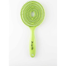 Delixa Pro Üç Boyutlu Açma Tarama Fırçası Helezon Yeşil