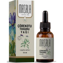 Delixa Masala Çörekotu Yağı 50 Ml. Soğuk Pres ( Cumin Seed Carrier Oil)