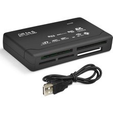 Delixa 4296 USB Hub Micro Sd Xd Mmc Ms Cf Tf Mini M2 Combo Kart Okuyucu