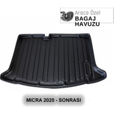 Elorcar Nıssan Mıcra   2020 - 3D Bagaj Havuzu
