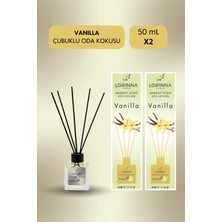 Lorinna Paris Vanilla Çubuklu Oda Kokusu Set 2X50 ml