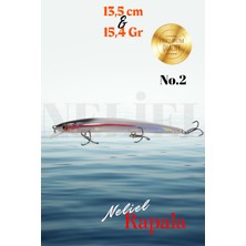 Özbience 13.5cm 15.4g Minnow Suni Balık Lures Levrek Lüfer Çupra Kefal Turna