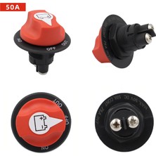 MELLİFERA Tekne Yat Karavan Için Dc Devre Kesici 50 Amper Gömme Tip Şalter