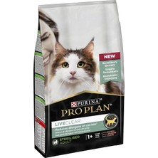 Delixa Pro Plan Liveclear Somonlu Kısırlaştırılmış Kedi Maması 1.4 kg