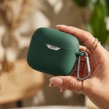 Caseonn Jbı Tune Flex 2 Kılıf Askı Aparatlı Mat Silikon Koyu Yeşil