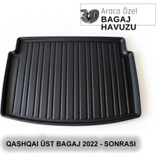 Elorcar Nıssan Qashqaı Üst Bagaj 2022 - Sonrası 3D Bagaj Havuzu