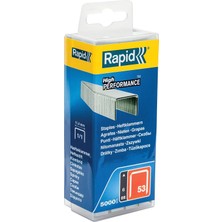 Delixa Zımba Teli Tip 53, 6 mm Zımba, 5.000 Adet Plastik , Ahşap ve Kumaşlar Için Ince Tel Kıskaçlar, Gri