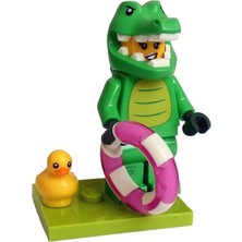 LEGO Minifigür 71051 Seri 28 - 08 Crocodile Costume