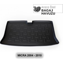 Elorcar Nıssan Mıcra  2004 - 2010 3D Bagaj Havuzu