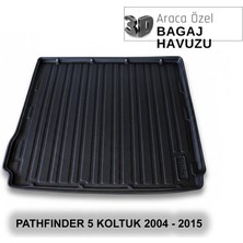 Elorcar Nıssan Pathfınder 5 Koltuk 2004 - 2015 3D Bagaj Havuzu