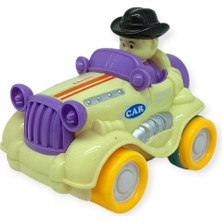 Birlik Kırılmaz Sürtmeli Klasik Araba - Sarı