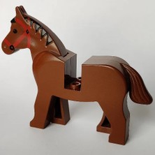 LEGO Castle - Kingdoms Ortaçağ - Şovalyeler Orjinal Klasik Kahverengi At 4493C01PB01