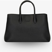 Morise Bella Deri El Çantası Siyah