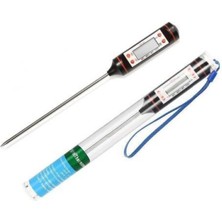 Norino Sonx Dijital Gida Termometresi - Yogurt Süt Su Mama Et ve Yiyecek Sicaklik Yemek Isi Ölçer Paslanmaz