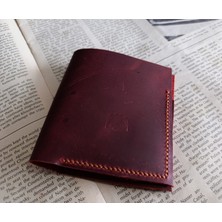 Mahfuz Hakiki Crazy Deri Tamamen El Emeği Minimalist Cüzdan 21*10 Ölçülerinde  NLU277