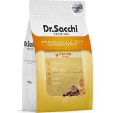 Delixa Dr.sacchi Premium Düşük Tahıllı Tavuklu Yetişkin Kedi Maması 1 kg