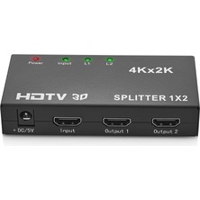 Butik Enkado EKD-HS12 HDMI Çoklayıcı 1giriş 2çıkış (1PC-2MONITÖR)(1923)