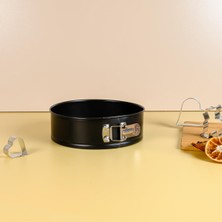 Hepta Collection Guardini Kelepçeli Kek Kalıbı Granit Kırmızı 22 cm