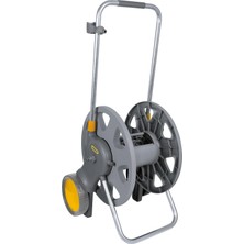 Delixa 2448H 90 M Kapasiteli Tekerlekli Hortum Toplama Sarma Arabası