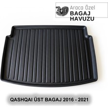 Elorcar Nıssan Qashqaı Üst Bagaj 2016 - 2021 3D Bagaj Havuzu