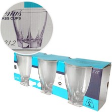 Akıllı Durak Venüs 3'lü Su Bardağı 250ML-212 (491)