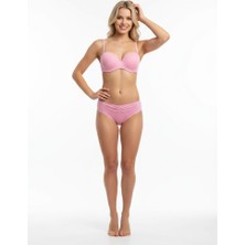 Bonbon Kadın Straplez Pembe Rengi Sütyen Külot 2'li Takım BB2247