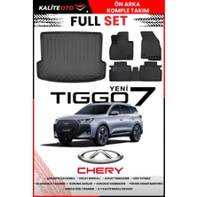 Ko Kaliteoto Chery Yeni Tiggo 7 2026 ve Sonrası 4d Havuzlu Paspas Takımı ve Bagaj Havuzu Seti