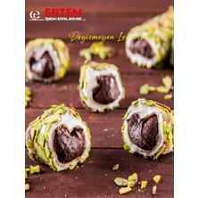 Çikolata Dolgulu File Antep Fıstıklı Lokum 500 gr