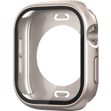 AktarMobile Apple Watch 10 42 mm Uyumlu Ekran Koruyucu 360° Kasa Koruma Tüm Gövde Kapak Ön Arka Darbe Emici