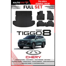 Ko Kaliteoto Chery Yeni Tiggo 8 2026 ve Sonrası 4d Havuzlu Paspas Takımı ve Bagaj Havuzu Seti Birebir Uyumlu