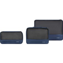 Samsonite Lacivert Ta Revolution 3lü Düzenleyici Çanta