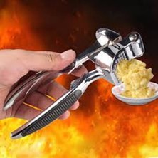 Akıllı Durak Lüks Metal Sarımsak Zencefil Ezici (491)