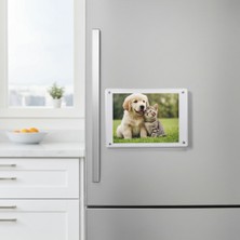 Arman Dişli Mıknatıslı Pleksi Fotoğraf Çerçevesi