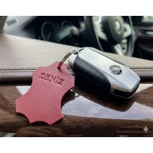 Tozren Deri El Yapımı Kişiye Özel Baskılı Deri Anahtarlık - Sevgiliye/Arkadaşa Hediyelik, "Kurtarıcı Hediye".