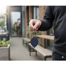 Tozren Deri El Yapımı Kişiye Özel Baskılı Deri Anahtarlık - Sevgiliye/Arkadaşa Hediyelik, "Kurtarıcı Hediye".