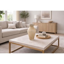 Bosso Model 6100 Dekoratif Cam Vazo 12X27 cm Modern Renkli Tasarım Salon Ofis Ev Dekoru Çiçekçilik Obje Sunumu